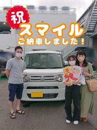 ワゴンＲ　スマイルご納車させていただきました！